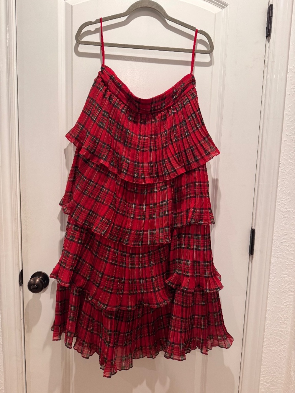 ANTONIO MELANI Katrina Tartan size 12